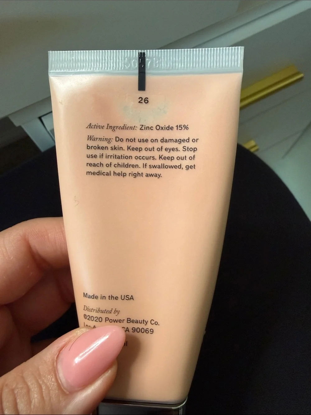 Merit The Uniform Tinted Mineral Sunscreen – shade 26 over 50% full